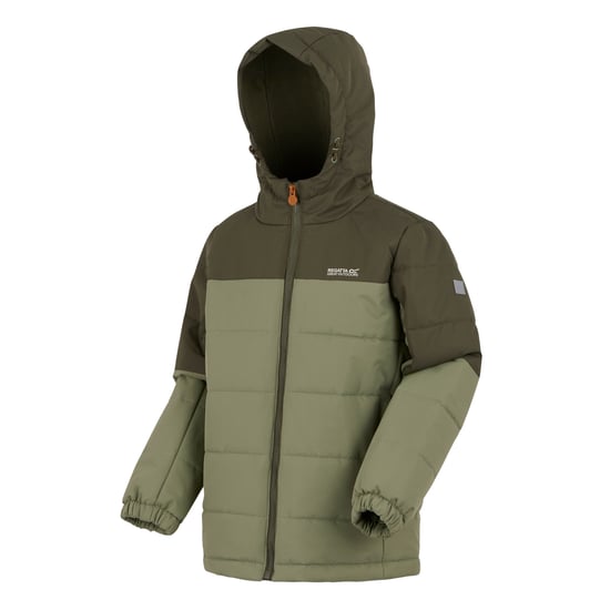 Regatta - "Lofthouse" Isolier-Jacke für Kinder (Oliv/Ölgrün/Kürbis geschmack) - Image 3
