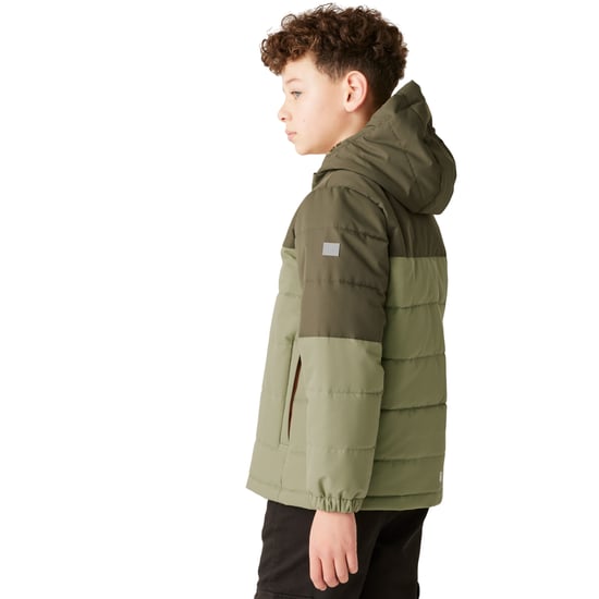 Regatta - "Lofthouse" Isolier-Jacke für Kinder (Oliv/Ölgrün/Kürbis geschmack) - Image 4