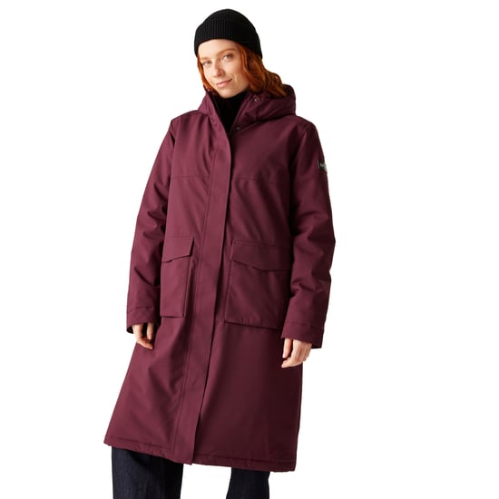 Regatta - "Yarli" Jacke, wasserfest für Damen (Feige/Schwarz) - Image 4