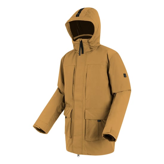 Regatta - "Marron" Jacke, wasserfest für Herren, Isoliert (Nussbraun/Schwarz) - Image 3