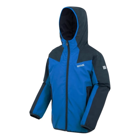 Regatta - "Volcanics" Jacke, wasserfest für Kinder, Reflektierend (Marine/Schnorchel-Blau) - Image 3