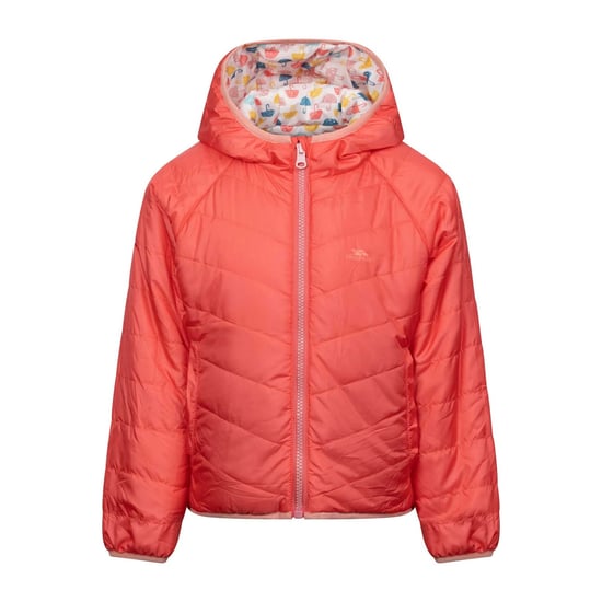 Trespass - "Dessie" Steppjacke für Kinder, wendbar (Sanftes Orange) - Image 1