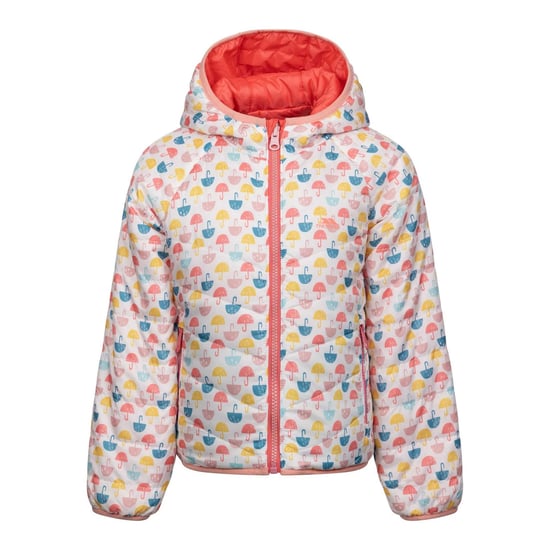 Trespass - "Dessie" Steppjacke für Kinder, wendbar (Sanftes Orange) - Image 4