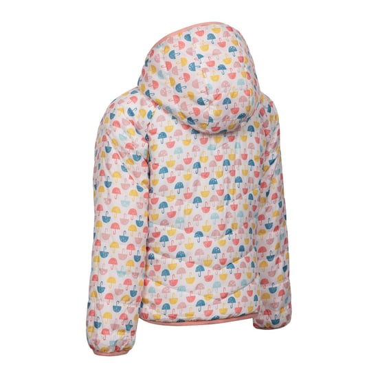 Trespass - "Dessie" Steppjacke für Kinder, wendbar (Sanftes Orange) - Image 5