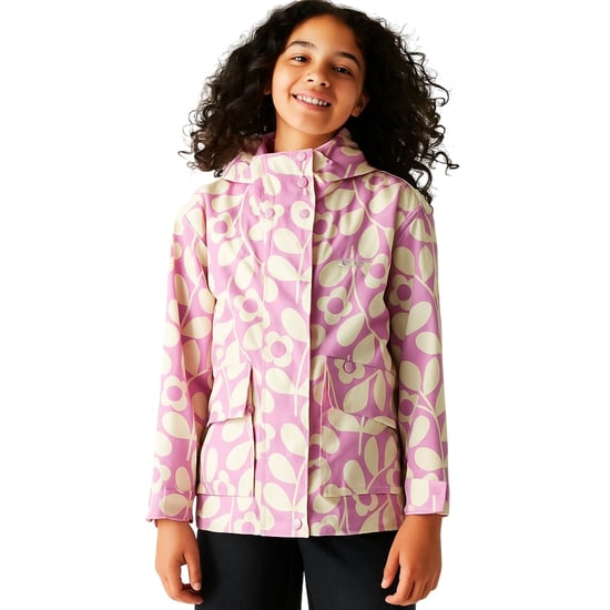 Regatta - "Orla Kiely Swing" Jacke, wasserfest für Kinder (Lilac Creme) - Image 1