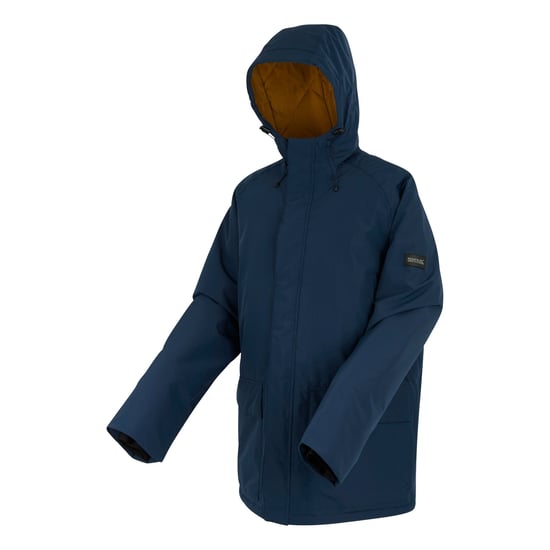 Regatta - "Savon" Jacke, wasserfest für Herren, Isoliert (Dunkles Marineblau/Glasierter Ingwer) - Image 3