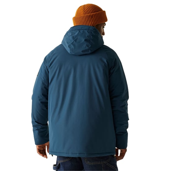 Regatta - "Savon" Jacke, wasserfest für Herren, Isoliert (Dunkles Marineblau/Glasierter Ingwer) - Image 5