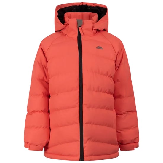 Trespass Kinder / Mädchen Steppjacke Amira mit Kapuze (Sanftes Orange) - Image 1