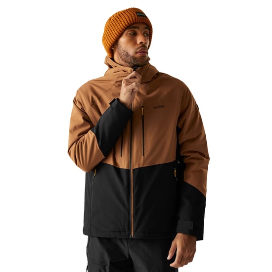 Regatta - "Highton" Steppjacke für Herren, Stretch (Nussbraun/Schwarz) - Image 1
