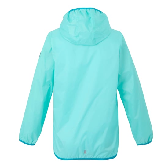 Regatta Great Outdoors Kinder Regenjacke Lever II (Aruba Blau/Pfauenblau) - Image 2