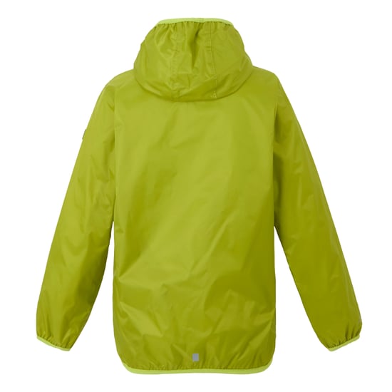Regatta Great Outdoors Kinder Regenjacke Lever II (Grenoble Grün/Wilde Limette) - Image 2