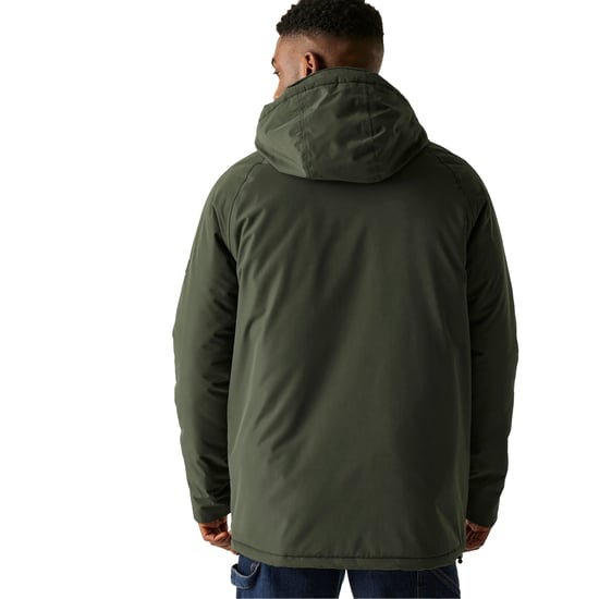 Regatta - "Savon" Jacke, wasserfest für Herren, Isoliert (Dunkel-Khaki/Tonfarben) - Image 5