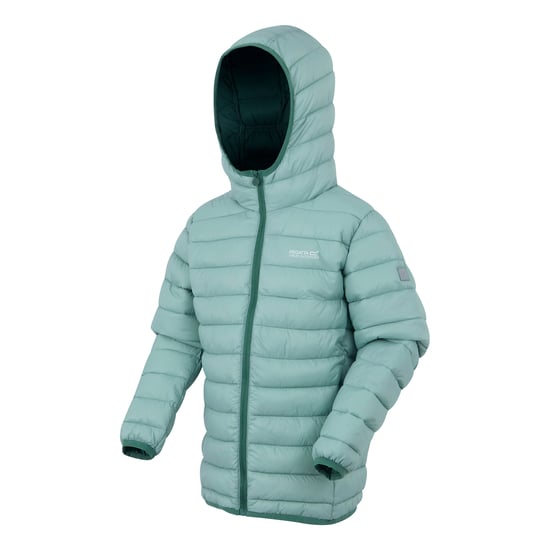 Regatta - "Marizion" Steppjacke mit Kapuze für Kinder (Grüner Dunst/Fichtengrün) - Image 3