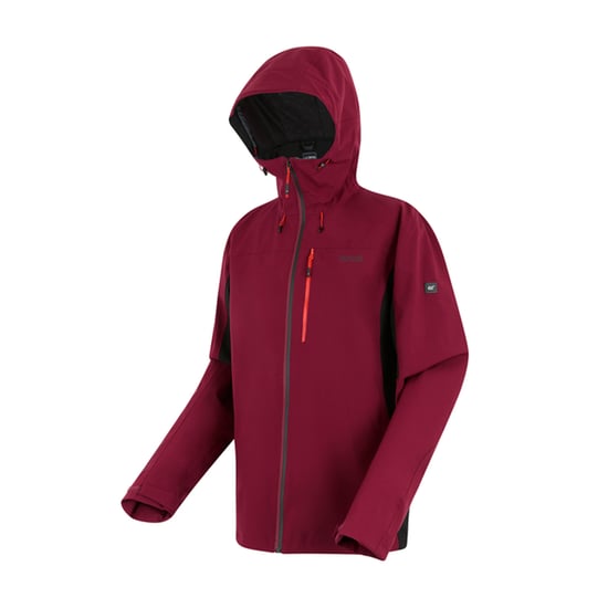 Regatta - "Birchdale II" Jacke, wasserfest für Herren (Dunkles Weinrot/Schwarz) - Image 3