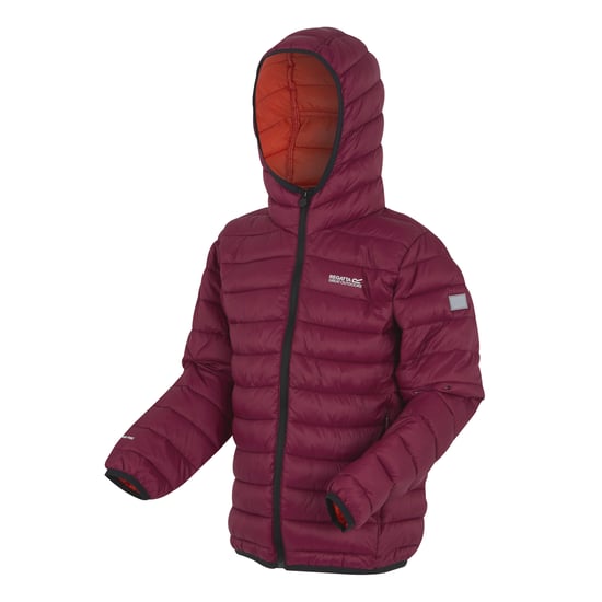 Regatta - "Marizion" Steppjacke mit Kapuze für Kinder (Mandarinen-Tango/Dunkel-Orange) - Image 3