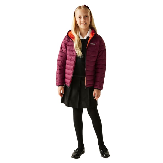 Regatta - "Marizion" Steppjacke mit Kapuze für Kinder (Mandarinen-Tango/Dunkel-Orange) - Image 5