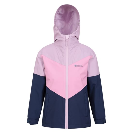 Mountain Warehouse - "Lightning II" Jacke, wasserfest 3 in 1 für Kinder (Dunkelblau/Pink) - Image 5