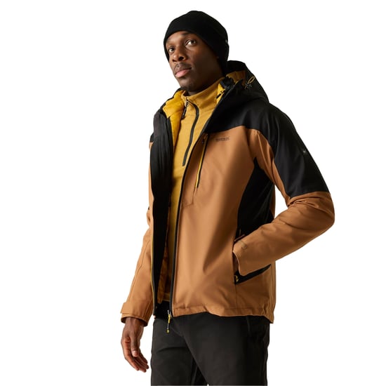Regatta - "Wentwood" Jacke für Herren, 3 in 1 (Nussbraun/Schwarz) - Image 5