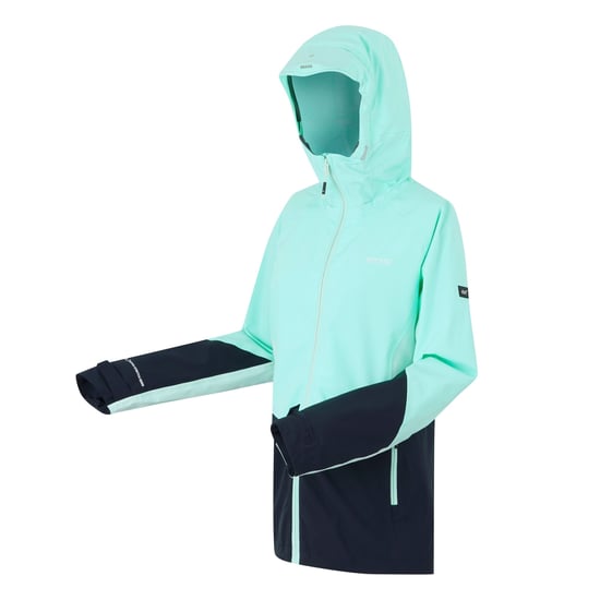 Regatta - "Raddick III" Jacke, wasserfest für Damen (Aruba Blau/Marineblau/Eisiges Morgenblau) - Image 3