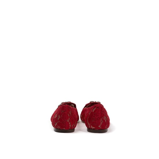 Spitzenballerinas Rote Verzierte Ballerinas - Image 3
