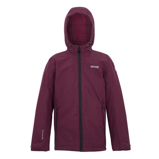 Regatta - "Frelton" Jacke, wasserfest für Kinder (Feige/Dunkel-Orange) - Image 1