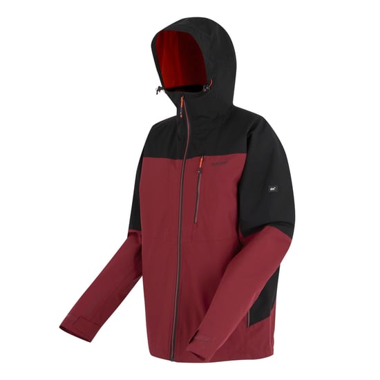 Regatta - "Wentwood" Jacke für Herren, 3 in 1 (Dunkles Weinrot/Schwarz) - Image 3