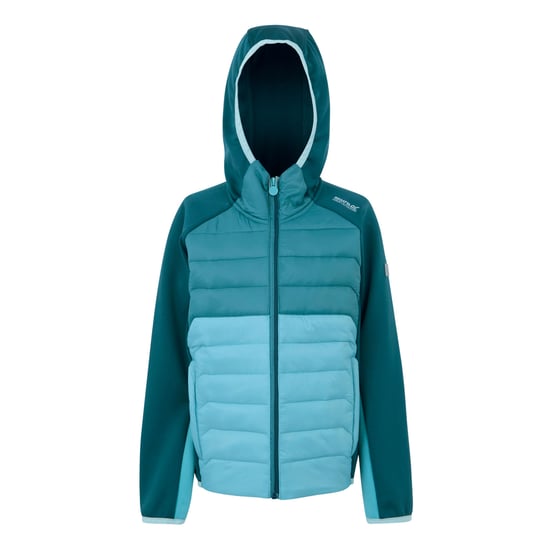 Regatta - "Kielder IX" Hybridjacke für Kinder (Leuchtend Blau/Blaugrau/Marineblau) - Image 1