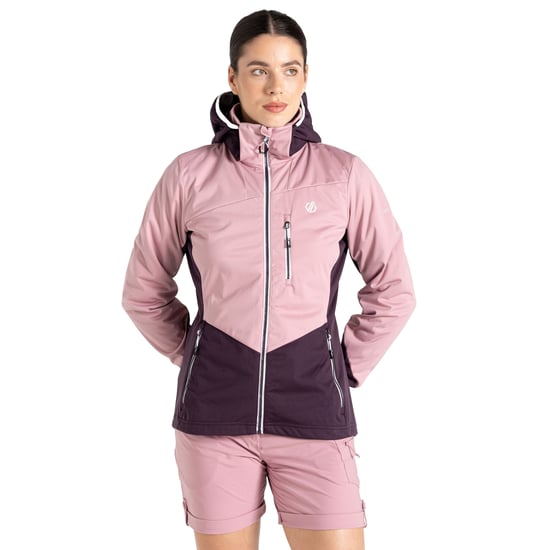 Dare 2B - "Lexan" Softshelljacke für Damen (Lila/Tiefpflaume/Tiefpflaume) - Image 4