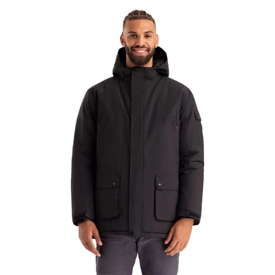 Trespass Herren Stewart Wasserdichte Jacke (Schwarz) - Image 3