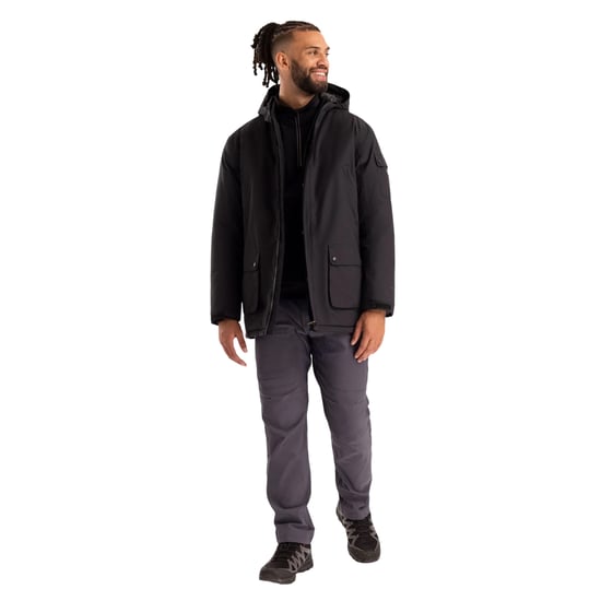 Trespass Herren Stewart Wasserdichte Jacke (Schwarz) - Image 5