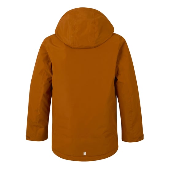 Regatta - "Frelton" Jacke, wasserfest für Kinder (Kürbis geschmack/Schwarz) - Image 2