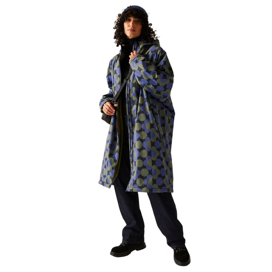 Regatta - "Orla Kiely" Robe für Damen (Blau/Dunkel-Olive) - Image 4