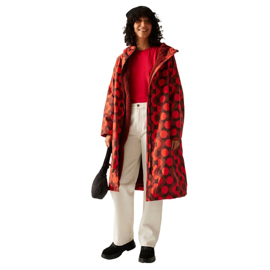 Regatta - "Orla Kiely" Robe für Damen (Rot/Gebrannte Henna) - Image 5