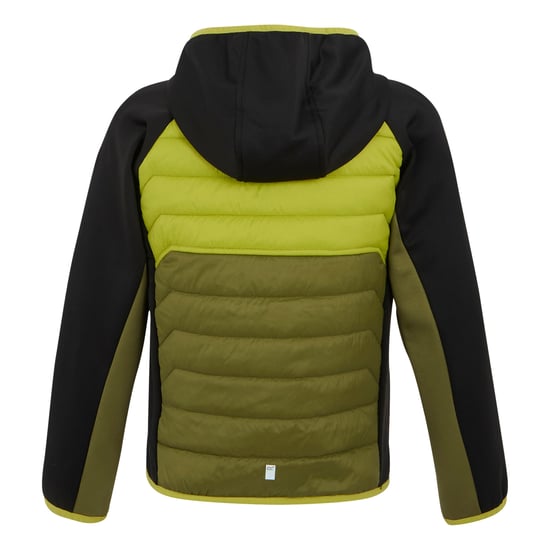 Regatta - "Kielder IX" Hybridjacke für Kinder (Nephrit Grün/Grenoble Grün/Schwarz) - Image 2