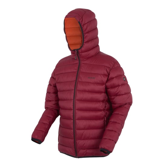 Regatta - "Marizion" Steppjacke mit Kapuze für Herren (Dunkles Weinrot) - Image 3