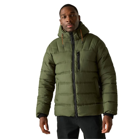 Regatta - "Leeshaw" Steppjacke für Herren (Oliv/Kürbis geschmack) - Image 4