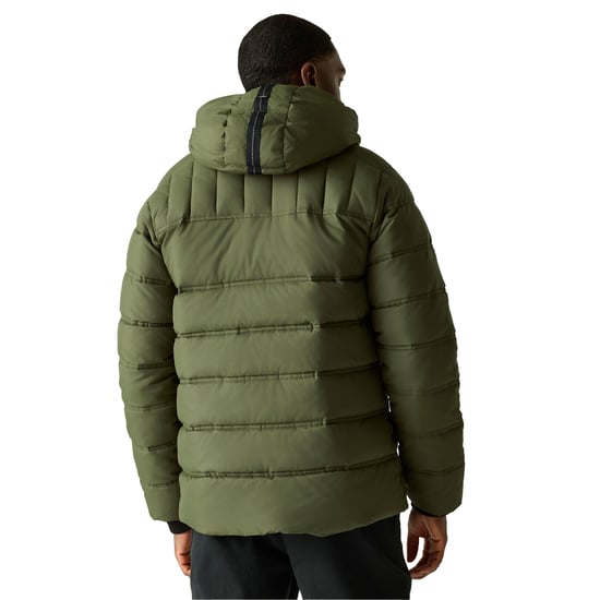 Regatta - "Leeshaw" Steppjacke für Herren (Oliv/Kürbis geschmack) - Image 5
