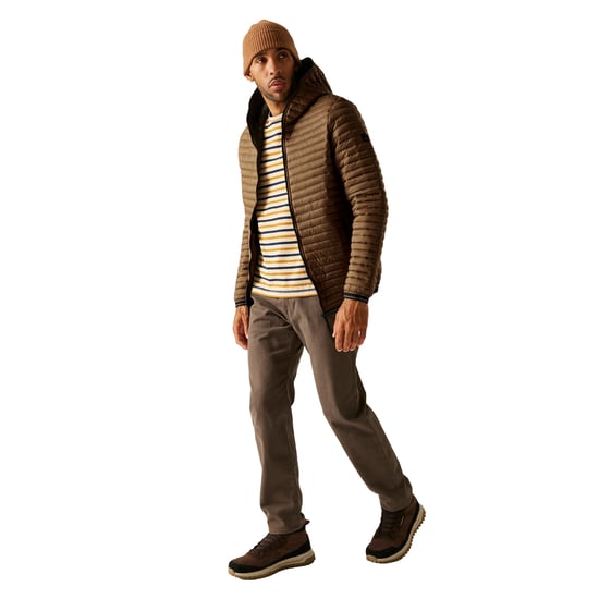 Regatta - "Rigain" Steppjacke für Herren (Nussbraun/Schwarz) - Image 5