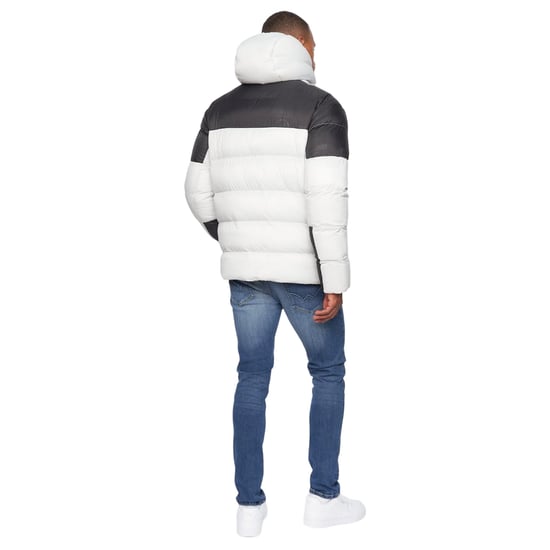 Duck and Cover - "Raymax" Steppjacke für Herren (Grau/Rosa/Schwarz) - Image 2