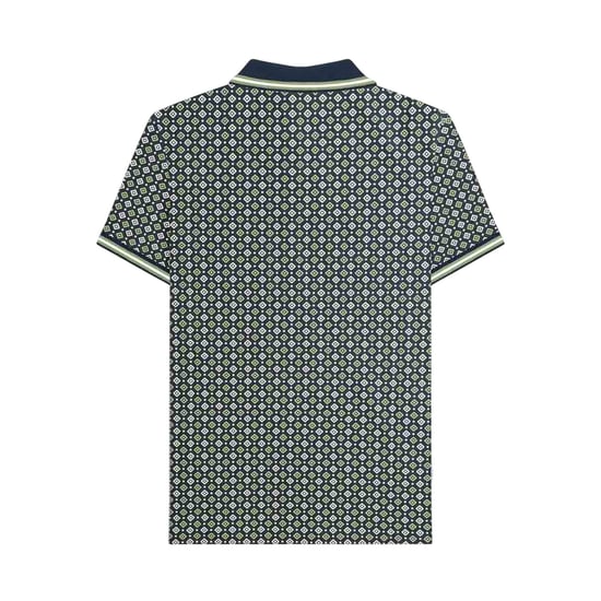 Lambretta - Poloshirt für Herren (Marine/Basilikum) - Image 2
