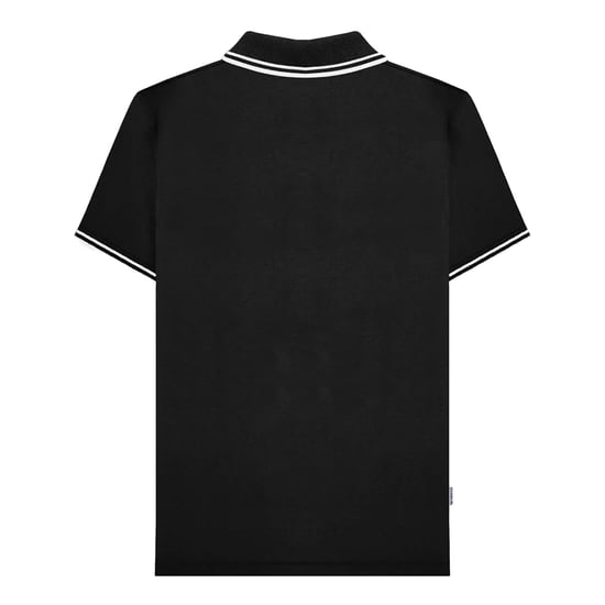 Lambretta - "SS24" Poloshirt für Herren (Schwarz/Weiß) - Image 2