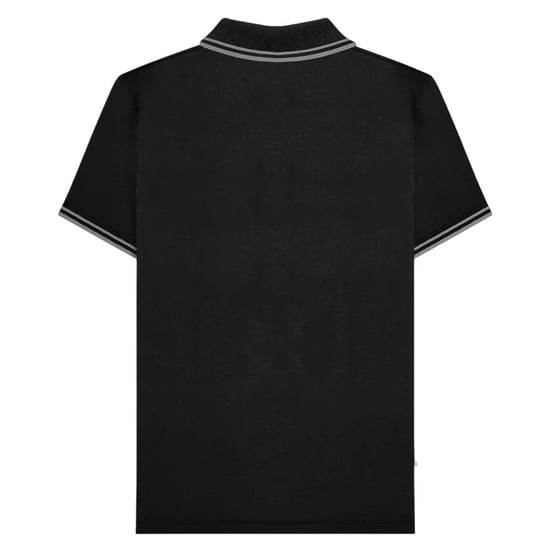 Lambretta - Poloshirt für Herren, Groß und Hoch (Schwarz/Eisen) - Image 2
