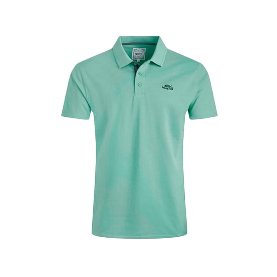 Weird Fish - "Miles" Poloshirt Baumwolle aus biologischem Anbau für Herren (Aquamarinblau) - Image 1