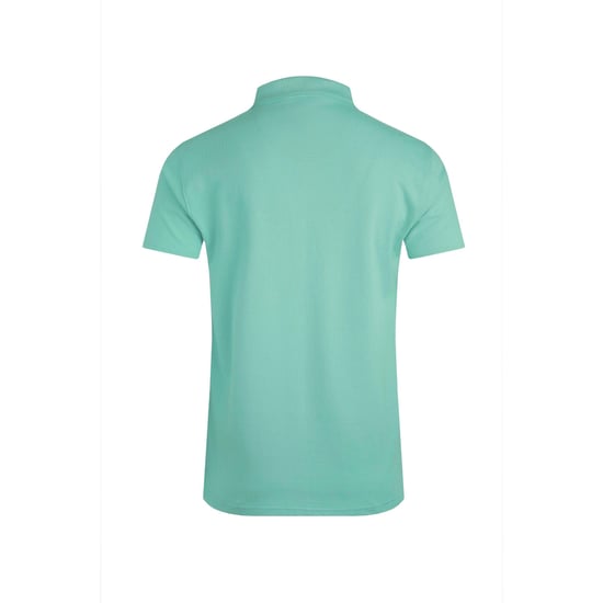 Weird Fish - "Miles" Poloshirt Baumwolle aus biologischem Anbau für Herren (Aquamarinblau) - Image 2