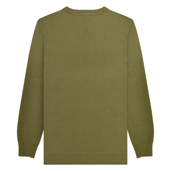 Lambretta - "AW25" Pullover für Herren, weihnachtliches Design (Khaki) - Image 2