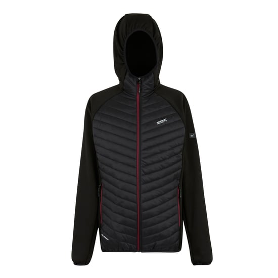 Regatta - "Andreson" Hybridjacke für Herren (Schwarz/Dunkles Weinrot) - Image 1