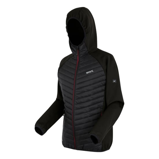 Regatta - "Andreson" Hybridjacke für Herren (Schwarz/Dunkles Weinrot) - Image 3