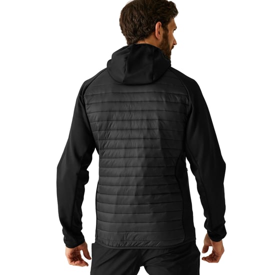 Regatta - "Andreson" Hybridjacke für Herren (Schwarz/Dunkles Weinrot) - Image 5