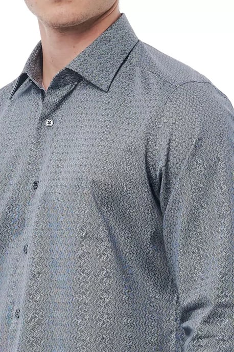 Gemusterte Slim Fit Hemd - Image 2