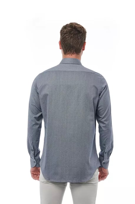 Gemusterte Slim Fit Hemd - Image 4